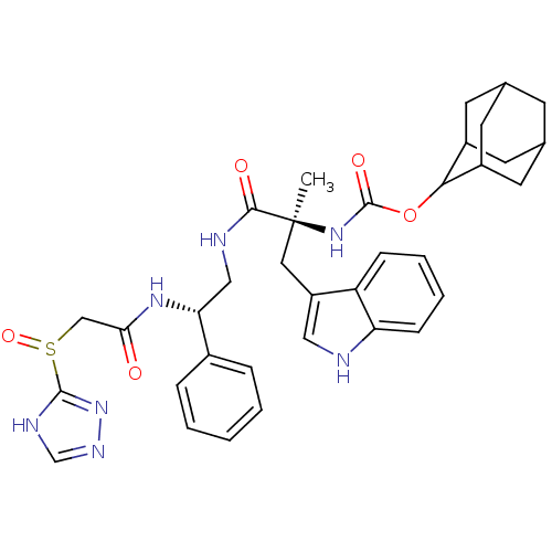 Chemical structure of BindingDB Monomer ID 50455596