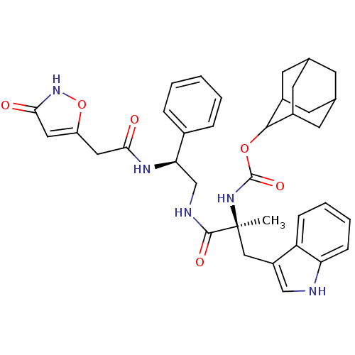 Chemical structure of BindingDB Monomer ID 50455597