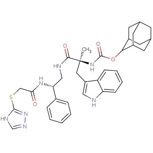 Chemical structure of BindingDB Monomer ID 50455600