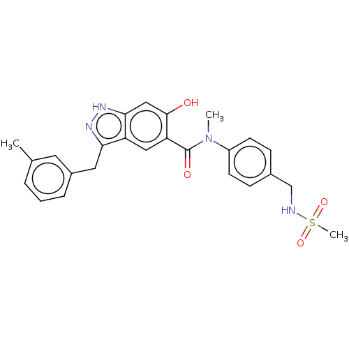 Chemical structure of BindingDB Monomer ID 50455694