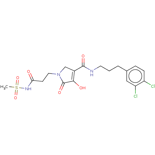 Chemical structure of BindingDB Monomer ID 50458641