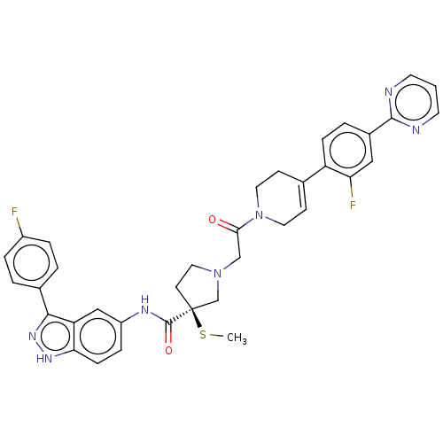 Chemical structure of BindingDB Monomer ID 50458801