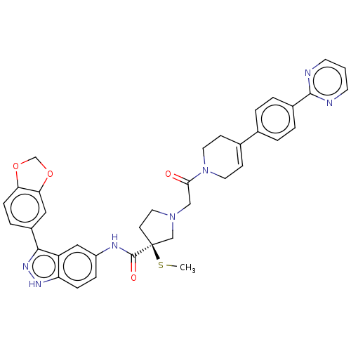 Chemical structure of BindingDB Monomer ID 50458813