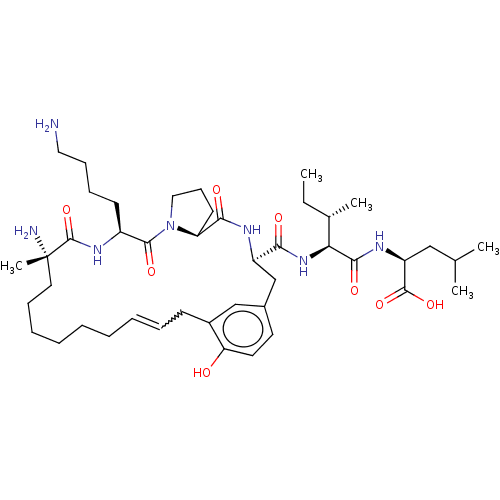 Chemical structure of BindingDB Monomer ID 50458818