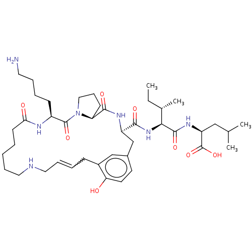 Chemical structure of BindingDB Monomer ID 50458821