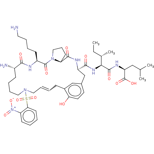 Chemical structure of BindingDB Monomer ID 50458822