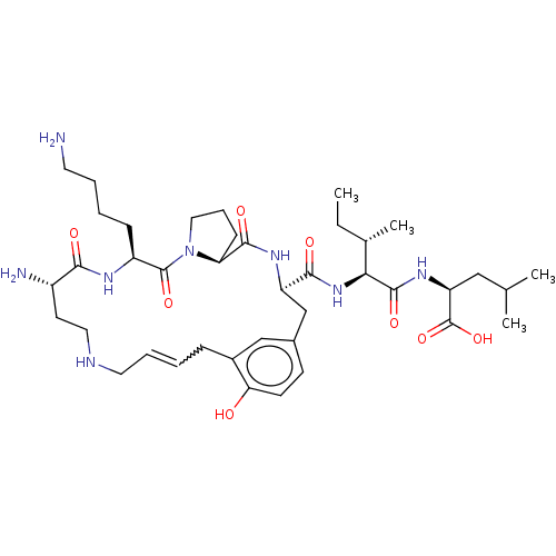 Chemical structure of BindingDB Monomer ID 50458829
