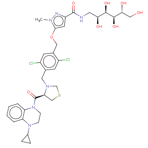 Chemical structure of BindingDB Monomer ID 50459128