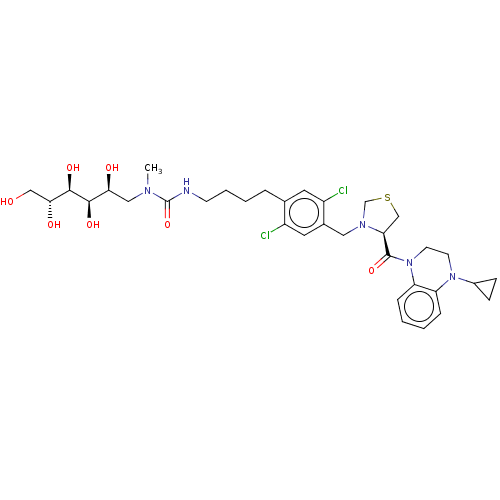 Chemical structure of BindingDB Monomer ID 50459130