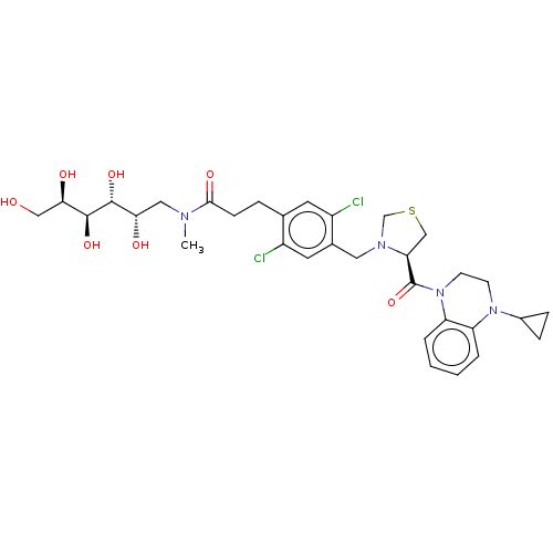 Chemical structure of BindingDB Monomer ID 50459153