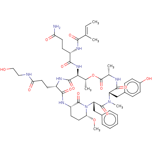 Chemical structure of BindingDB Monomer ID 50459614