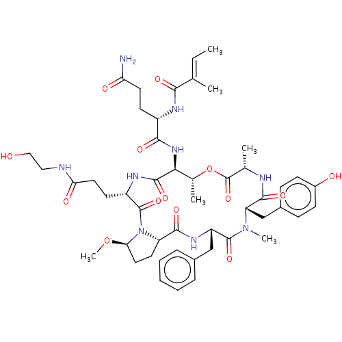 Chemical structure of BindingDB Monomer ID 50459615