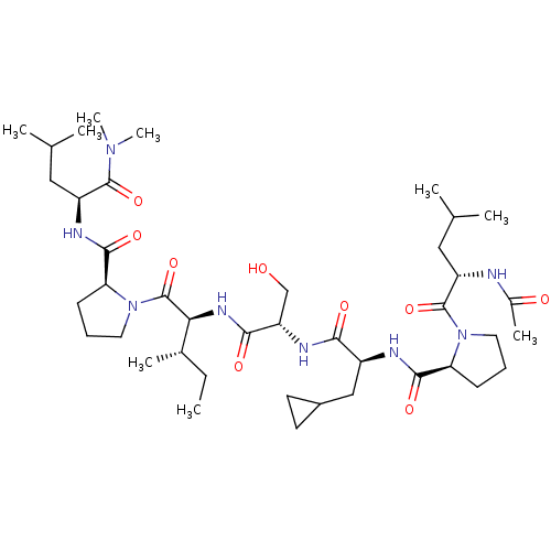 Chemical structure of BindingDB Monomer ID 50459740