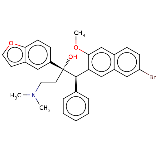 Chemical structure of BindingDB Monomer ID 50460282