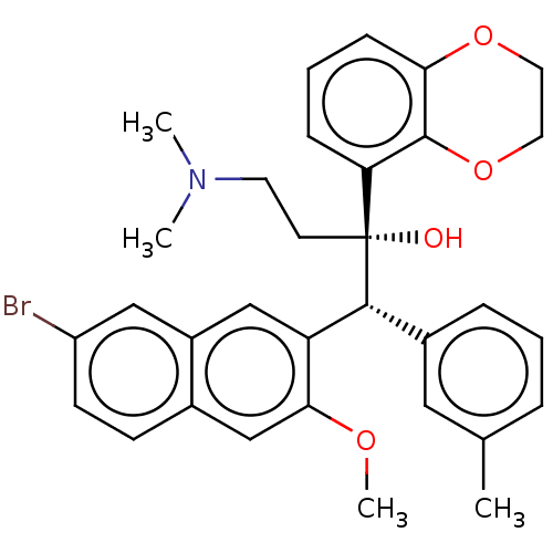 Chemical structure of BindingDB Monomer ID 50460284