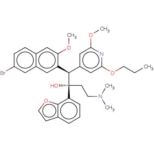 Chemical structure of BindingDB Monomer ID 50460287