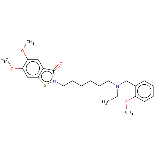 Chemical structure of BindingDB Monomer ID 50460437