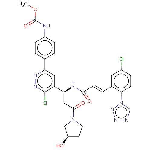 Chemical structure of BindingDB Monomer ID 50460474