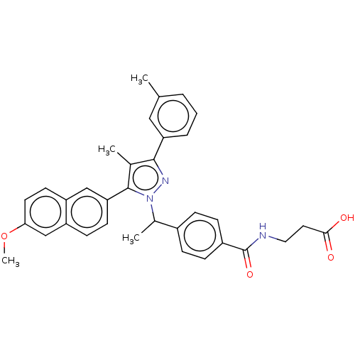 Chemical structure of BindingDB Monomer ID 50460570
