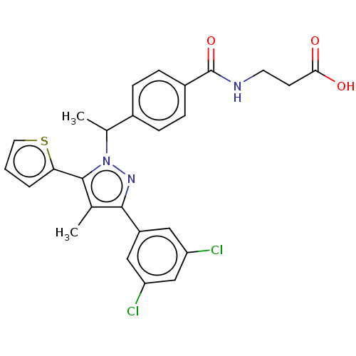 Chemical structure of BindingDB Monomer ID 50460571