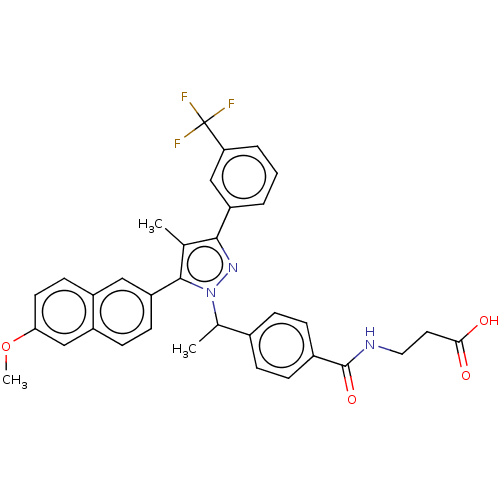 Chemical structure of BindingDB Monomer ID 50460576