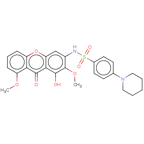 Chemical structure of BindingDB Monomer ID 50460629