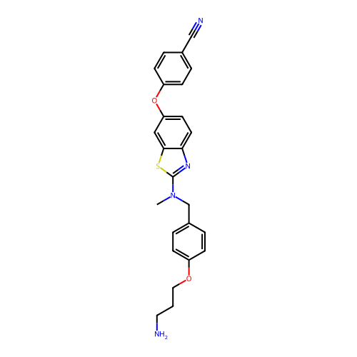 Chemical structure of BindingDB Monomer ID 50461284