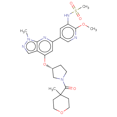 Chemical structure of BindingDB Monomer ID 50461384