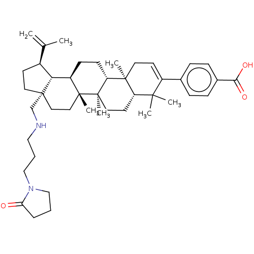 Chemical structure of BindingDB Monomer ID 50461421