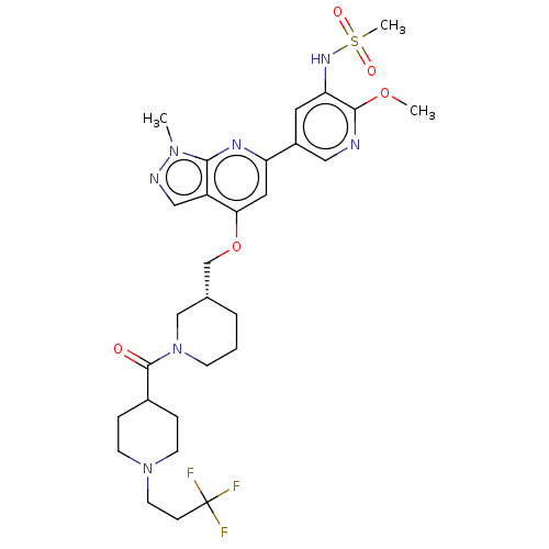 Chemical structure of BindingDB Monomer ID 50462592