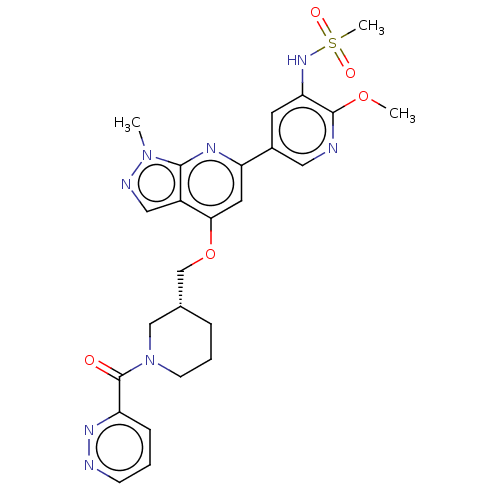 Chemical structure of BindingDB Monomer ID 50462599