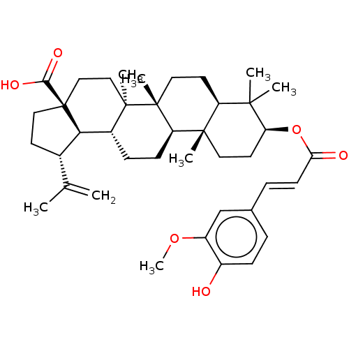 Chemical structure of BindingDB Monomer ID 50463337