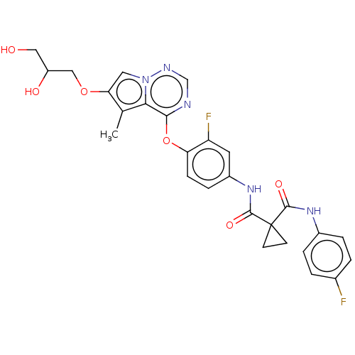 Chemical structure of BindingDB Monomer ID 50467554
