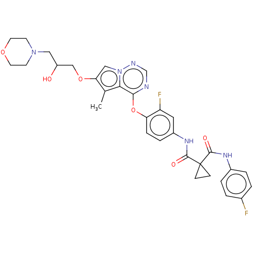 Chemical structure of BindingDB Monomer ID 50467560