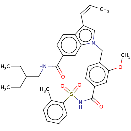 Chemical structure of BindingDB Monomer ID 50469805