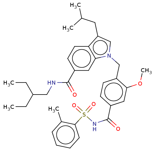 Chemical structure of BindingDB Monomer ID 50469820