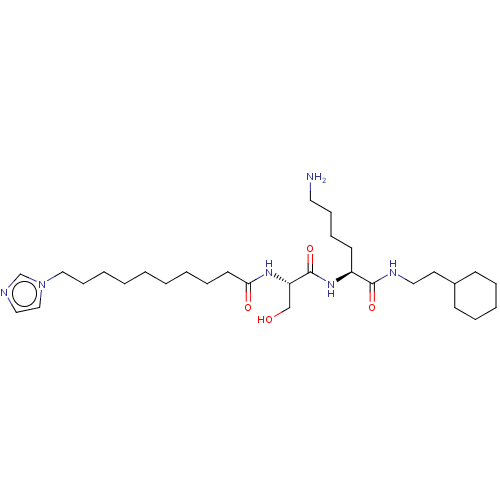 Chemical structure of BindingDB Monomer ID 50471307