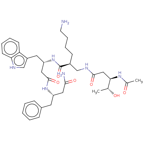Chemical structure of BindingDB Monomer ID 50473329
