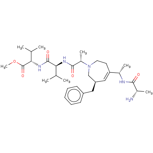 Chemical structure of BindingDB Monomer ID 50473786
