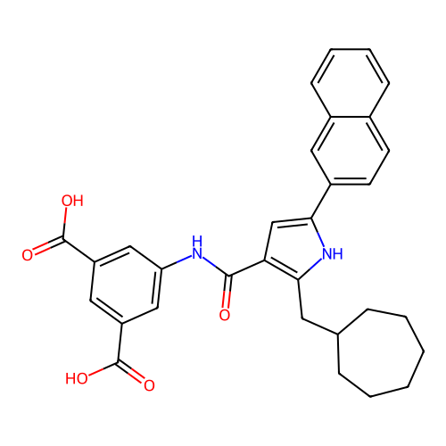 Chemical structure of BindingDB Monomer ID 50475508