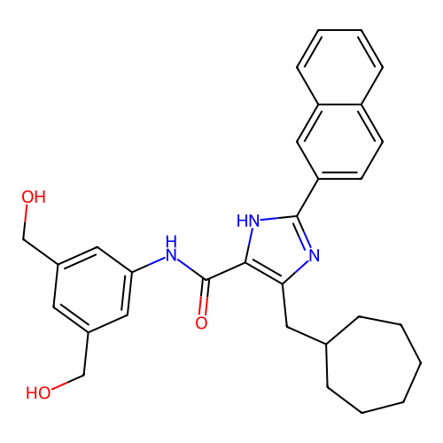 Chemical structure of BindingDB Monomer ID 50475511