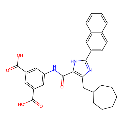 Chemical structure of BindingDB Monomer ID 50475521