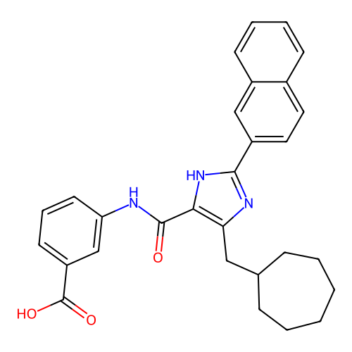 Chemical structure of BindingDB Monomer ID 50475524