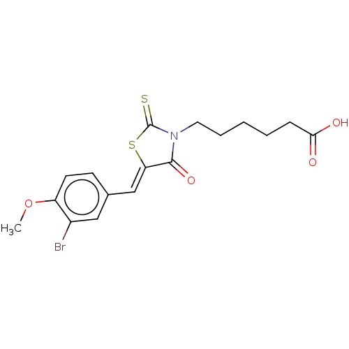 Chemical structure of BindingDB Monomer ID 50476203