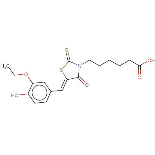 Chemical structure of BindingDB Monomer ID 50476204