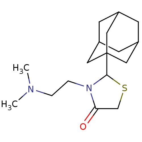 Chemical structure of BindingDB Monomer ID 50476581