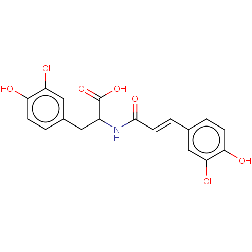 Chemical structure of BindingDB Monomer ID 50476600