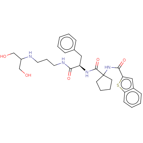 Chemical structure of BindingDB Monomer ID 50476769