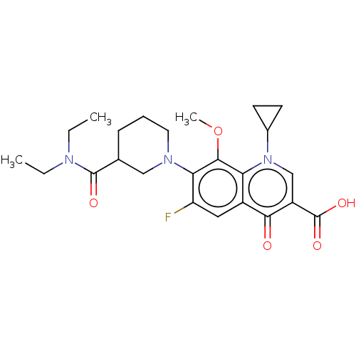 Chemical structure of BindingDB Monomer ID 50478221
