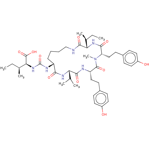 Chemical structure of BindingDB Monomer ID 50478892